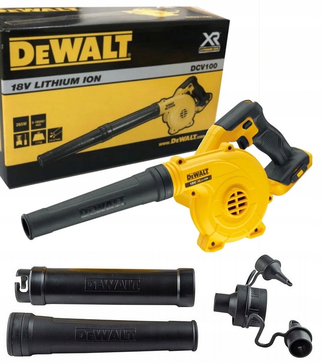 DeWALT DCV100 KOMPAKTOWA AKUM. DMUCHAWA 18V XR