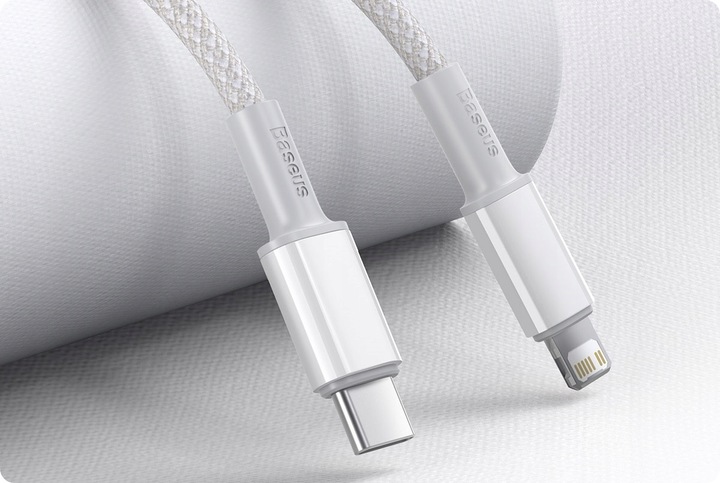 BASEUS KABEL USB-C TYPE-C SZYBKIE ŁADOWANIE do LIGHTNING IPHONE 20W PD 2m