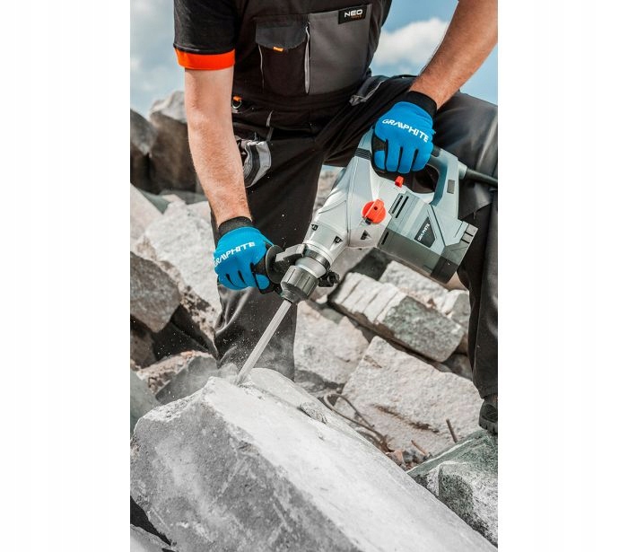 MŁOT UDAROWY SDS+ 1500W 4,5J WALIZKA + WIERTŁA