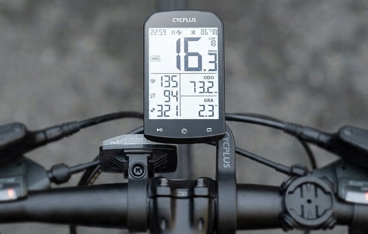 Cycplus Komputer Rowerowy Adv M1 V3.0 Bezprzewodowy Wodoodporny Gps Ant+