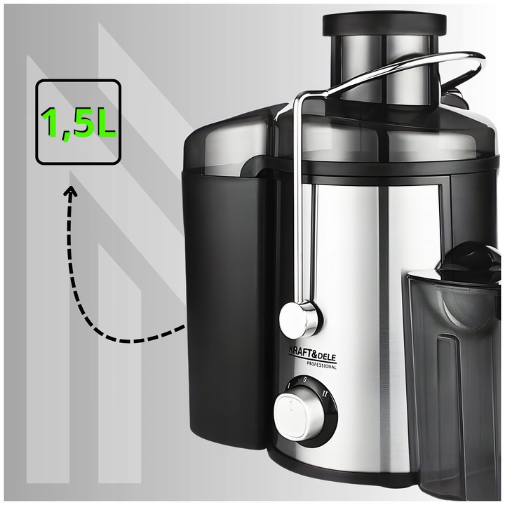 SOKOWIRÓWKA WYCISKARKA DO OWOCÓW I WARZYW ELEKTRYCZNA SAMOCZYSZCZĄCA