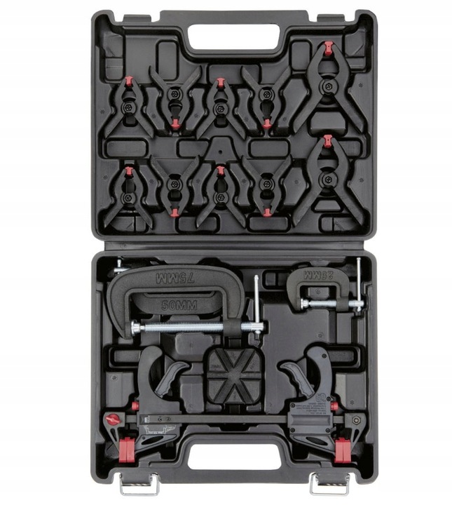 PARKSIDE Zestaw imadeł szybkomocujących, 16-częściowy