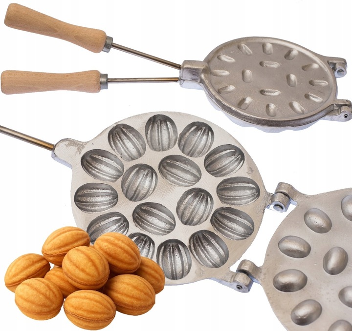 FORMA OPIEKACZ DO PIECZENIA CIASTEK ORZESZKÓW PATELNIA NA ORZESZKI