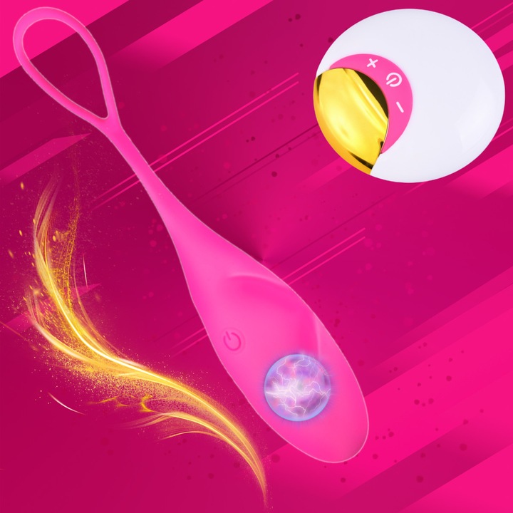 Sex Jajko do Pochwy Waginy USB, Wibrator do Cipki z Pilotem