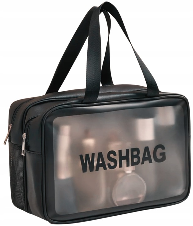 Podwójna Kosmetyczka Podróżna Organizer Podróżny Damska Męska Duża Pojemna