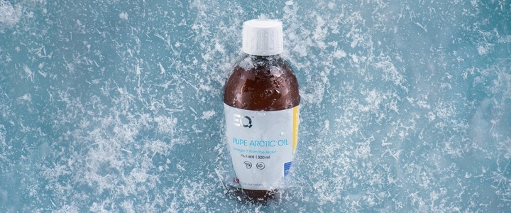 Eqology Pure Arctic Oil Lemon 300 ml Olej Omega-3 cytrynowy Kwasy EPA DHA