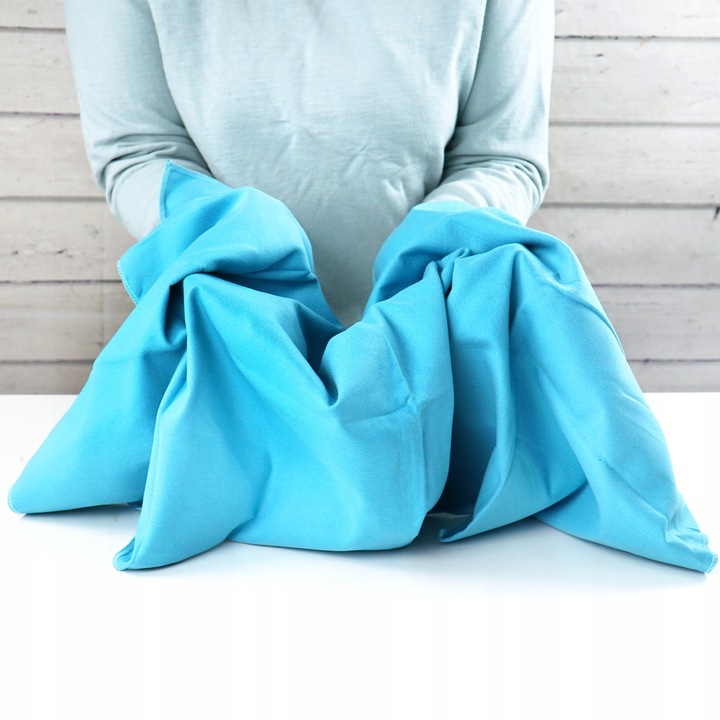 2x RĘCZNIK SZYBKOSCHNĄCY Z MIKROFIBRY PLAŻOWY 70x140 + 50x90 KOMPLET 2szt.