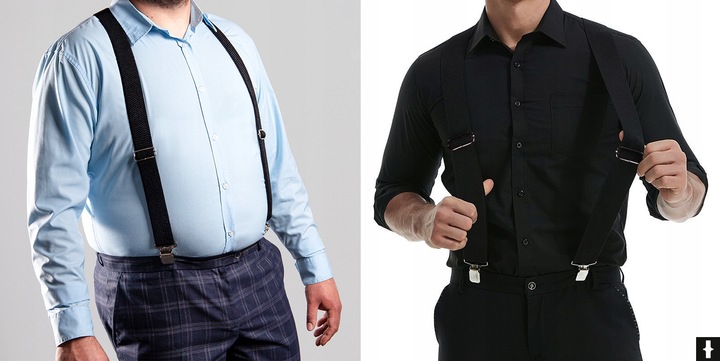 WEISNER Y | SZEROKIE MOCNE SZELKI MESKIE DO SPODNI ROBOCZYCH