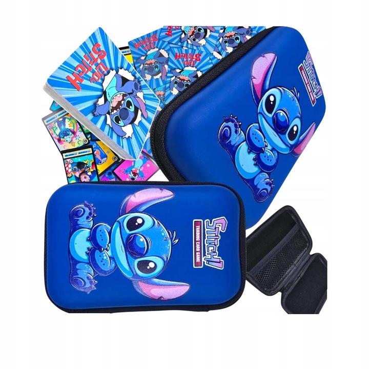 ETUI NA KARTY LILO I STICH + 45 KART LILO I STICH KOLEKCJONERSKIE