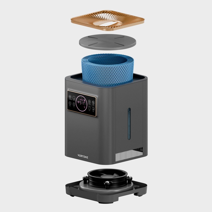 Nawilżacz powietrza ewaporacyjny VERTENZ oczyszczacz jonizator 3,5L 5W