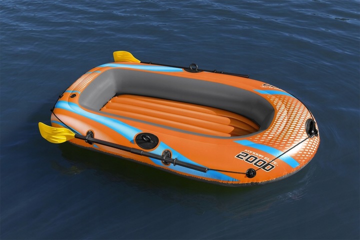 Ponton Kondor2000 188cm x 98cm Akcesoria BESTWAY Wiosła Pompka