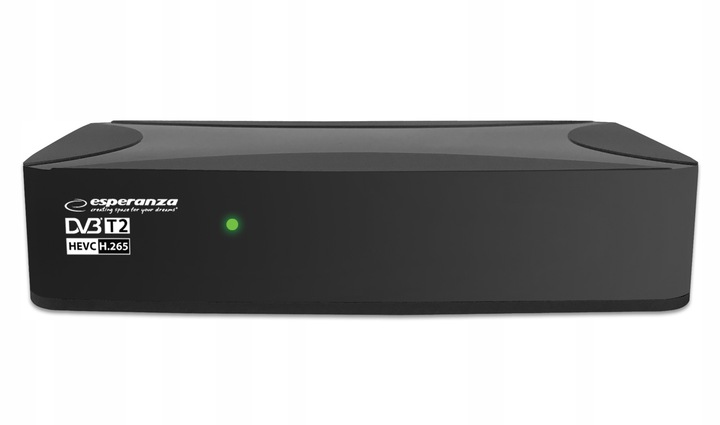 Dekoder TUNER TV NAZIEMNEJ HD DVB-T2 HEVC H.265 SCART HDMI USB + PILOT