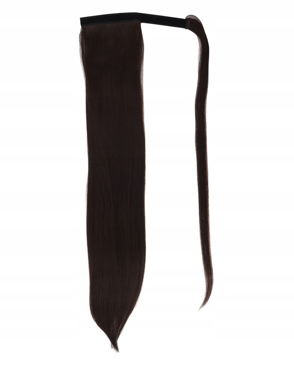 Włosy Syntetyczne Doczepiane Kucyk Kitka Dopinka Treska 60 cm jak Naturalne