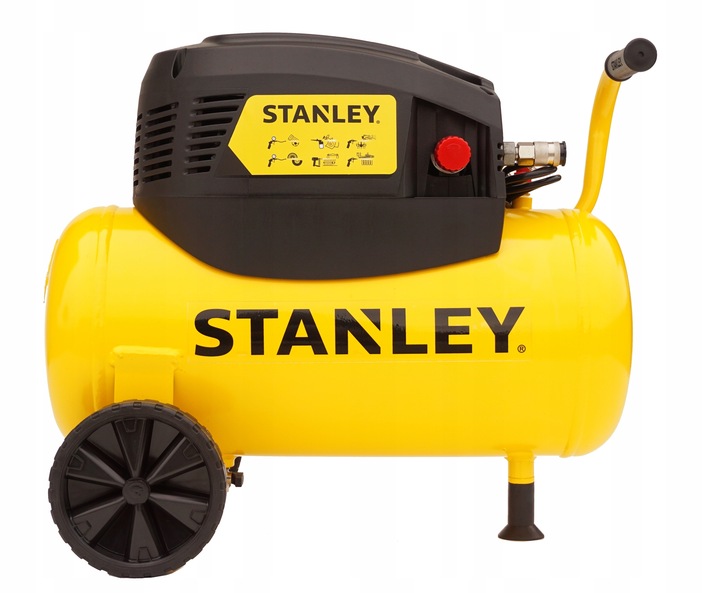 STANLEY KOMPRESOR BEZOLEJOWY SPRĘŻARKA 24L 10bar