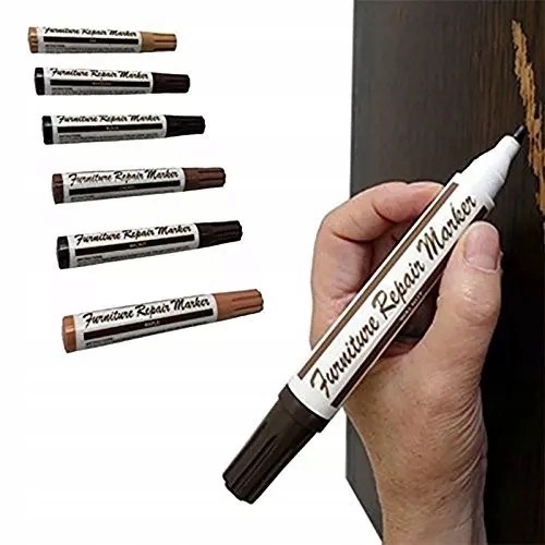 ZESTAW PISAKI DO MEBLI MARKERY NAPRAWCZE WOSK