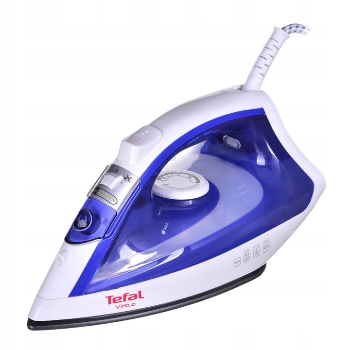 ŻELAZKO TEFAL PAROWE 1800W 80g/min CERAMICZNA STOPA SYSTEM ANITCALC