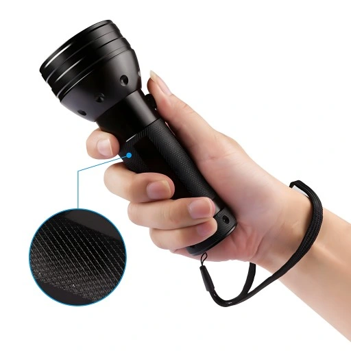 LATARKA UV LED TAKTYCZNA POLICYJNA AKUMULATOROWA SZPERACZ TESTER BURSZTYNU