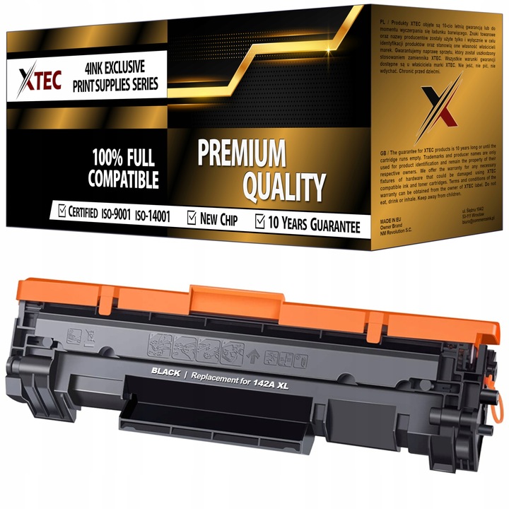 TONER 142A XL DO DRUKARKI HP LASERJET M110w MFP M140w z CHIPEM 1500 STRON
