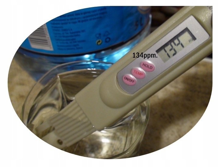 MIERNIK CYFROWY TESTER TWARDOŚCI JAKOŚCI WODY TDS-3 + POLSKA