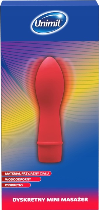 Mini Masażer Stref Intymnych UNIMIL VIBRATING BULLET DYSKRETNY WIBRATOR
