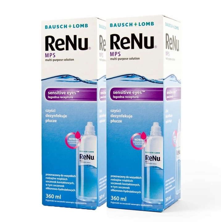 RENU MPS 2 X 360ML PŁYN DO SOCZEWEK KONTAKTOWYCH