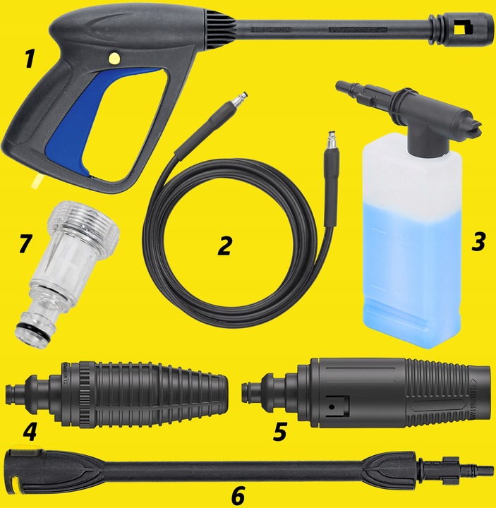 Myjka ciśnieniowa samozasysająca MICHELIN 1600W ALUMINIOWA POMPA 190 ewBAR