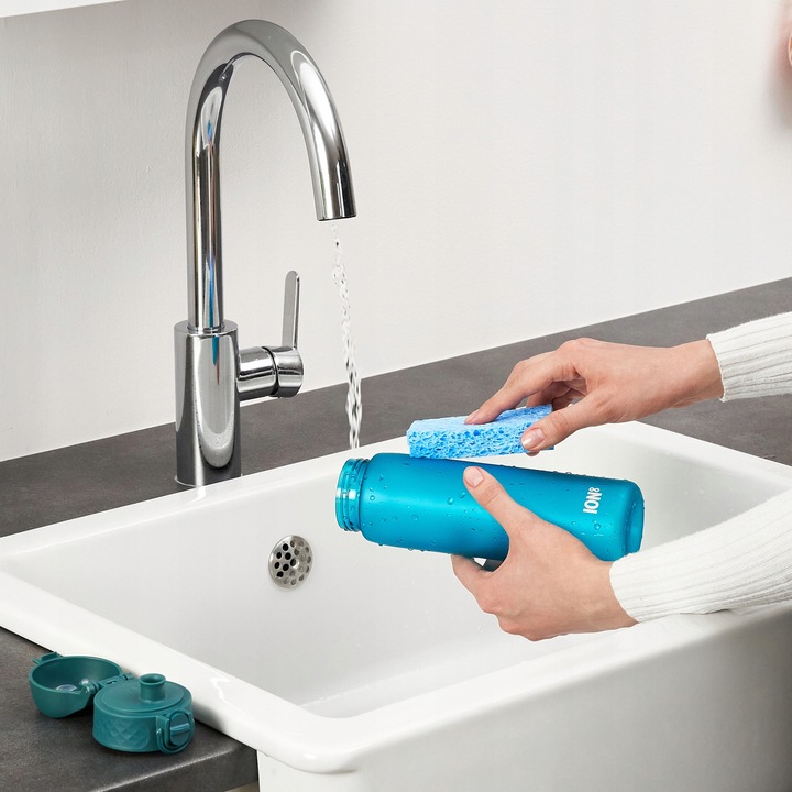 Morski bidon z twardym ustnikiem młodzieżowy do szkoły ATEST ION8 0,5 l