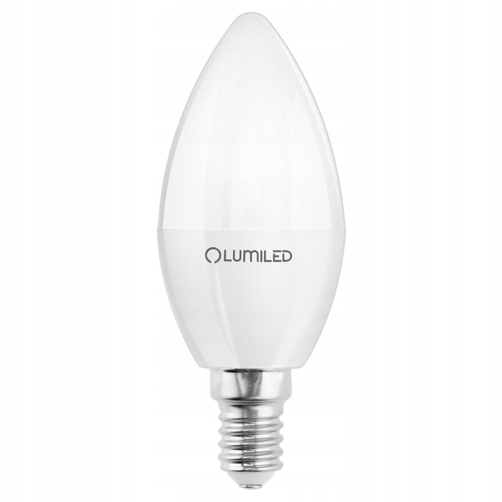 6x Żarówka LED E14 ŚWIECZKA 10W = 75W 1100lm 6500K Zimna Lumiled