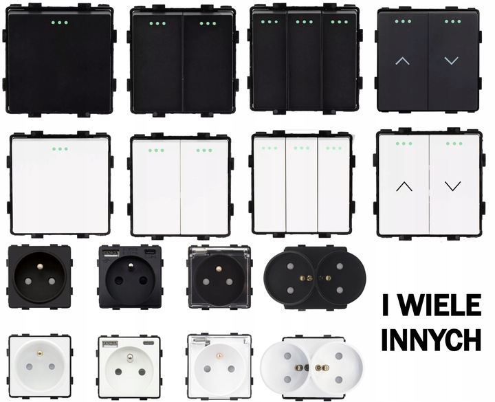 RAMKA SZKLANA PANEL FLEX PODWÓJNA 2F SZKLANA DO WŁĄCZNIKÓW KONTAKTÓW