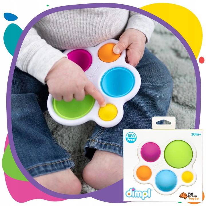 Bąbelki Dimpl Fat Brain Toy
