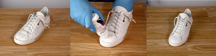 ZESTAW DO CZYSZCZENIA BIAŁYCH BUTÓW SNEAKERSÓW 5W1