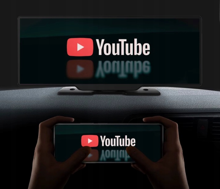 RADIO SAMOCHODOWE ANDROID APPLE CARPLAY STACJA +2 KAMERY MONITOR