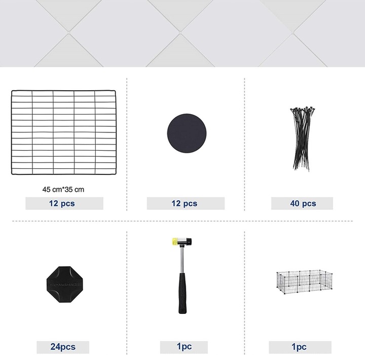 KOJEC KLATKA ZAGRODA DLA KRÓLIKÓW MAŁYCH ZWIERZĄT