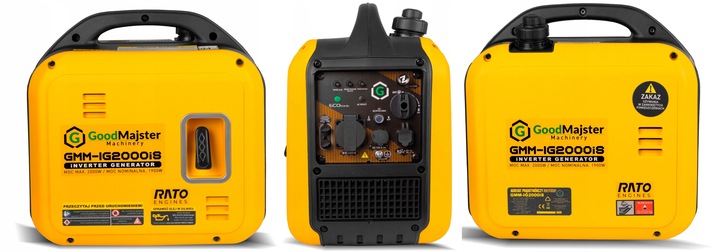 AGREGAT PRĄDOTWÓRCZY INWERTOROWY Cichy Miedź AVR GMM-IG2000iS 2000W