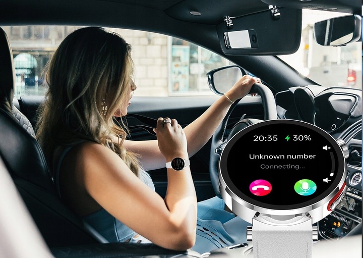 SMARTWATCH DAMSKI ZEGAREK Z POMIAREM CUKRU EKG GLUKOZA CIŚNIENIE ROZMOWY PL