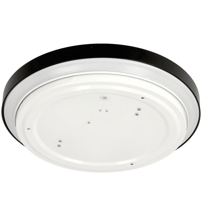 Lampa Sufitowa Plafon LED 2xE27 OKRĄGŁY LARI-R Na Żarówki LED Wysoka