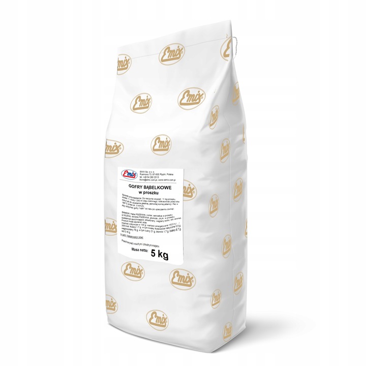Mieszanka na gofry Ciasto na Gofry bąbelkowe Emix 5 kg