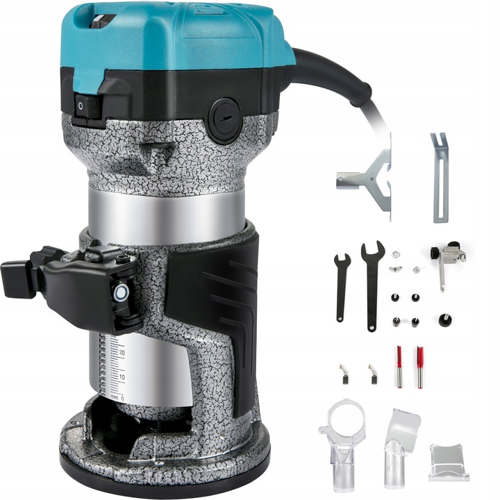 Narzędzie do routera 710 W Router do drewna Trzy tuleje zaciskowe