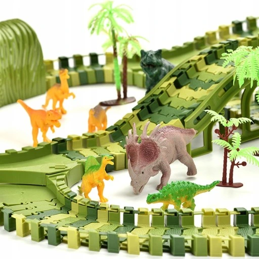 Tor Wyścigowy Dinozaur Dino Park 271 el. XXL 360cm