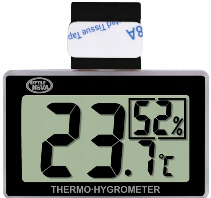 REPTILE NOVA Termometr higrometr wilgotnościomierz cyfrowy do