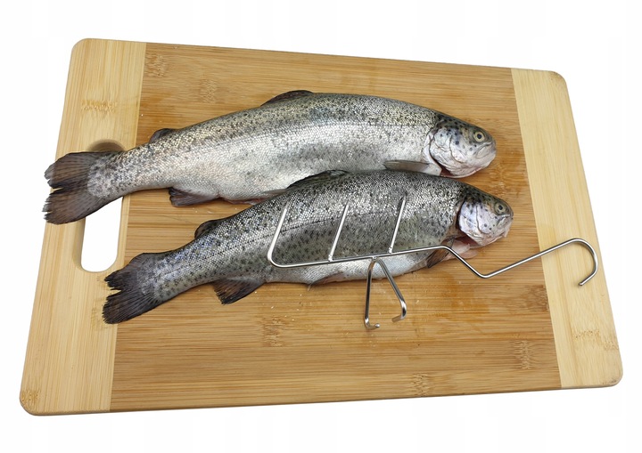 H-324 hak do wędzenia ryb potrójny wędzarniczy do pstrąga makreli