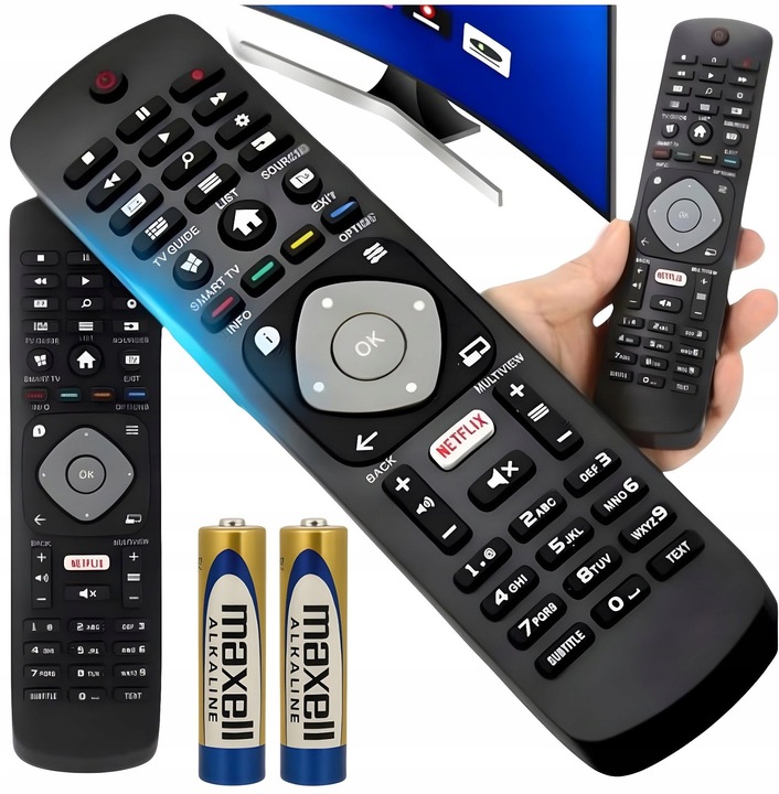 Pilot do telewizora Philips zamiennik LED 4K UHD SMART FULL HD