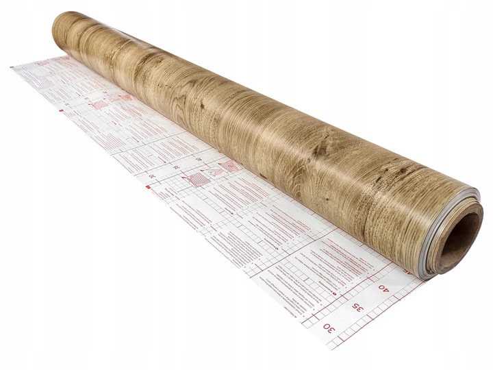 Okleina Samoprzylepna PCV Na Drzwi Dąb RIBBEC Renowacja Mebli Szer