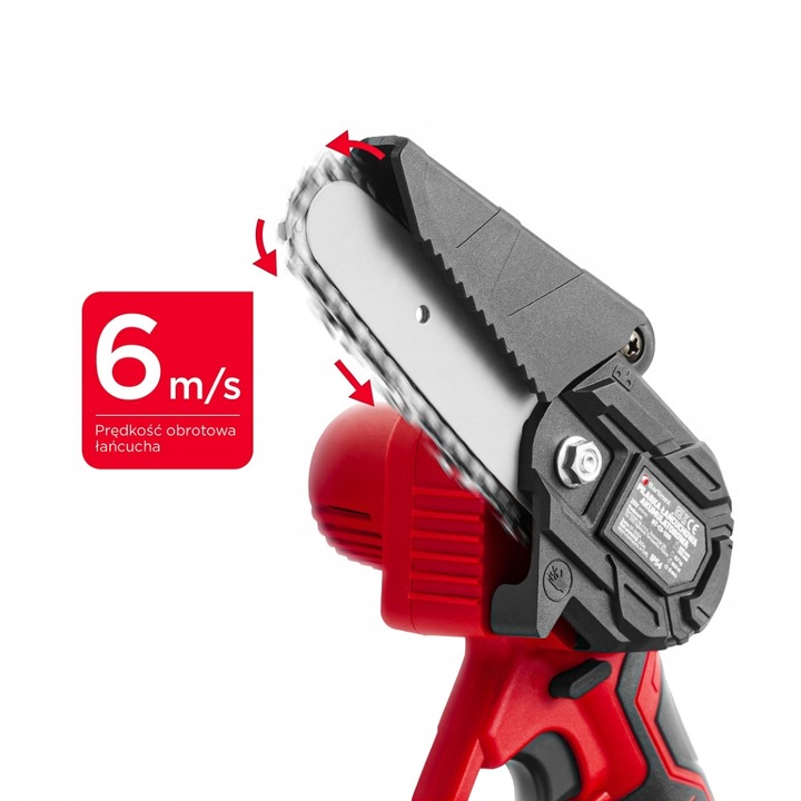 Pilarka Akumulatorowa Z WYSIĘGNIKIEM 2,5m Piła Łańcuchowa 20V 800W 2