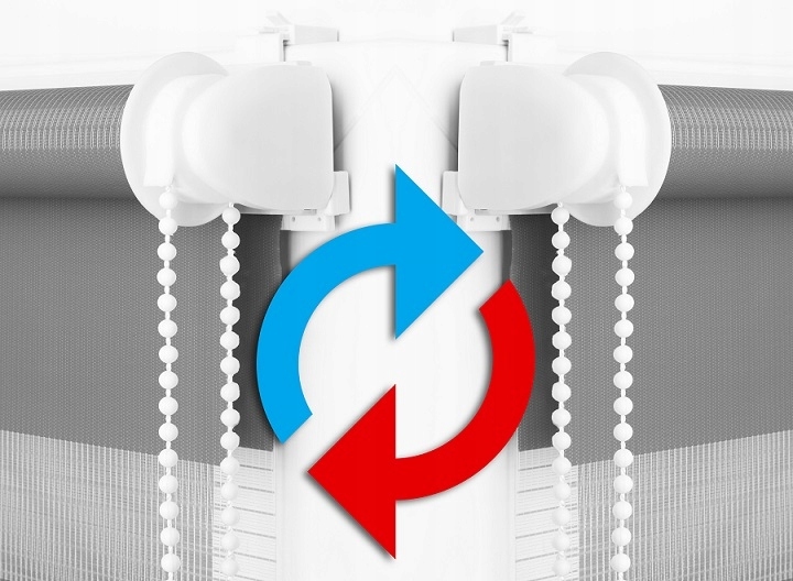 Roleta Dzień Noc na Wymiar 100x140 cm z Napinaczem