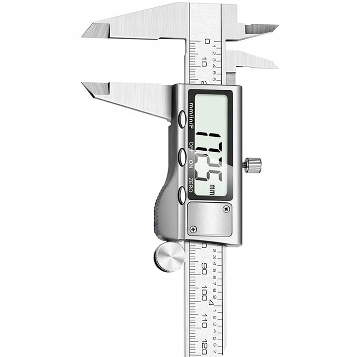 SUWMIARKA ELEKTRONICZNA ZE STALI NIERDZEWNEJ WYŚWIETLACZ LCD,