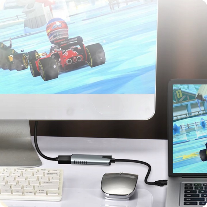 VIDEO GRABBER HDMI NAGRYWARKA OBRAZU USB 4K OBS STREAMING CAPTURE CARD PC