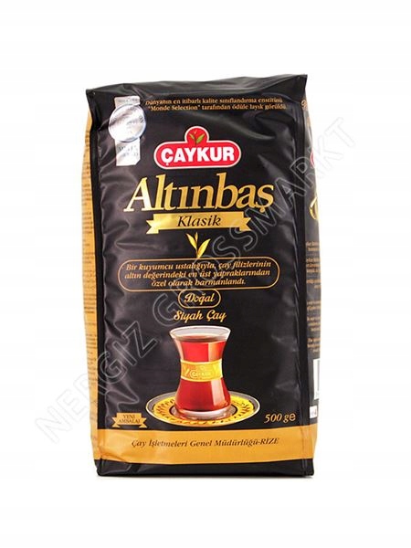 Herbata turecka czarna Altinbas Caykur 500 g LIŚCIASTA