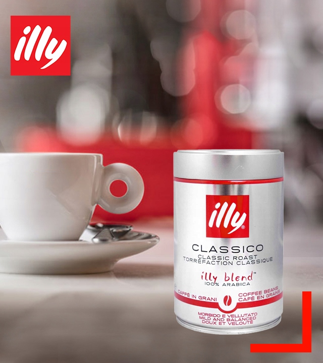 Kawa ziarnista ILLY ESPRESSO CLASSICO 0,25 kg + GRATIS videobook