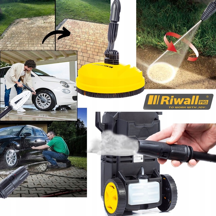 MYJKA CIŚNIENIOWA 350 BARew RIWALL PRO REPW150M v2 na ciepłą wodę L9